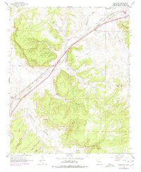Manuelito 1963 topographic map thumbnail