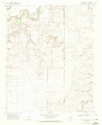 Martin Draw 1968 topographic map thumbnail