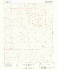 Mc Cloy Ranch 1966 topographic map thumbnail