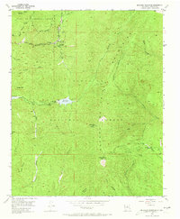 Mc Clure Reservoir 1953 topographic map thumbnail