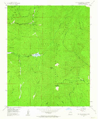 Mc Clure Reservoir 1953 topographic map thumbnail