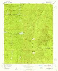 Mc Clure Reservoir 1953 topographic map thumbnail