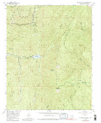 Mc Clure Reservoir 1953 topographic map thumbnail
