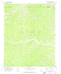 Mc Williams Canyon topographic map thumbnail