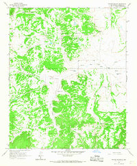 Mecate Meadow 1964 topographic map thumbnail