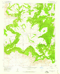 Mesa Gigante 1957 topographic map thumbnail