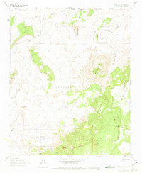 Mesa Cortada 1961 topographic map thumbnail