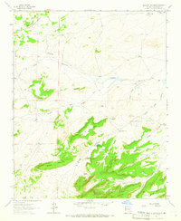 Mesa De Los Toros 1963 topographic map thumbnail