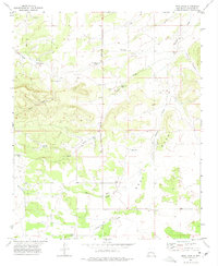 Mesa Draw 1972 topographic map thumbnail