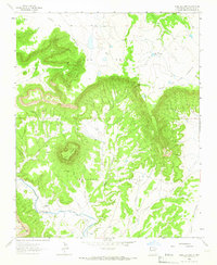 Mesa Lauriano 1963 topographic map thumbnail