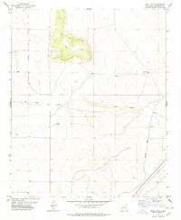 Mesa Leon 1978 topographic map thumbnail