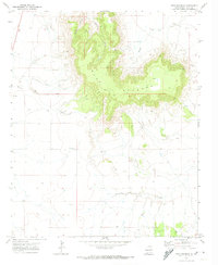 Mesa Redonda 1971 topographic map thumbnail
