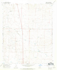 Mesa SE 1967 topographic map thumbnail