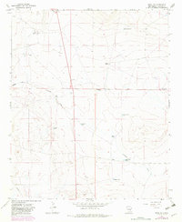 Mesa SE 1967 topographic map thumbnail