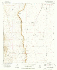 Mescalero Point 1973 topographic map thumbnail