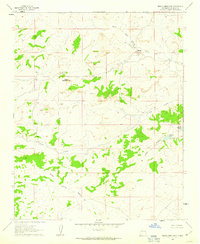 Mesita Americana 1961 topographic map thumbnail