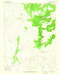 Mesita De Guadalupe 1963 topographic map thumbnail