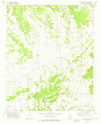 Mesita De Yeso 1972 topographic map thumbnail