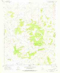 Mesita Del Gavilan 1961 topographic map thumbnail