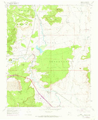 Mesita 1957 topographic map thumbnail