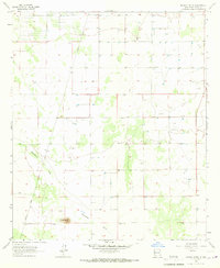 Midway Butte 1965 topographic map thumbnail