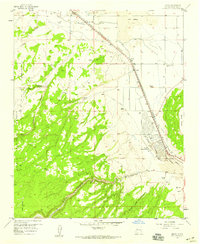 Milan 1957 topographic map thumbnail