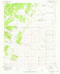 Milbourn Ranch 1954 topographic map thumbnail
