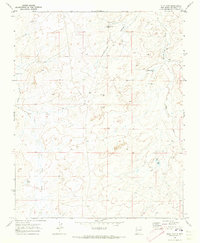 Milk Lake 1970 topographic map thumbnail