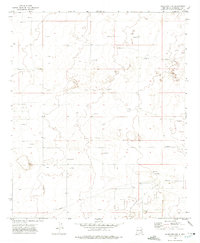 Milnesand NW 1972 topographic map thumbnail