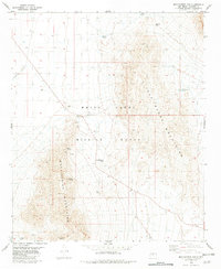 Mockingbird Gap 1982 topographic map thumbnail