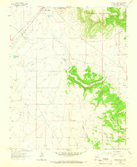 Mogote Hills 1964 topographic map thumbnail