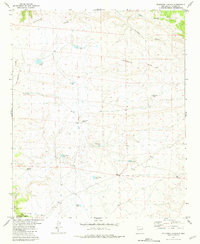 Mojonera Canyon 1981 topographic map thumbnail