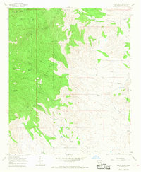 Molino Peak 1965 topographic map thumbnail