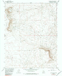 Moncisco Wash 1966 topographic map thumbnail