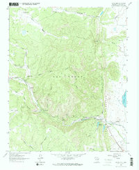 Montezuma 1961 topographic map thumbnail
