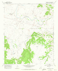 Monument Point 1967 topographic map thumbnail