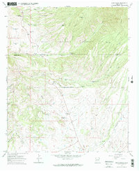 Moon Ranch 1965 topographic map thumbnail