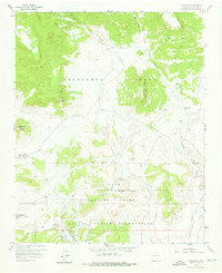 Moquino 1957 topographic map thumbnail
