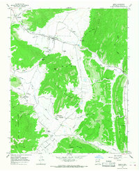 Mora 1965 topographic map thumbnail