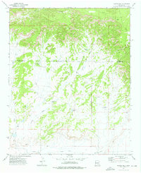 Moreno Hill 1972 topographic map thumbnail