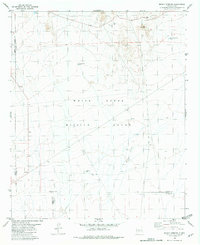 Mound Springs 1982 topographic map thumbnail