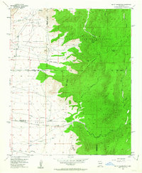 Mount Washington 1954 topographic map thumbnail