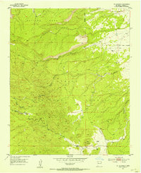 Mt Sedgwick 1951 topographic map thumbnail