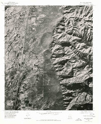 Mule Peak 1976 topographic map thumbnail