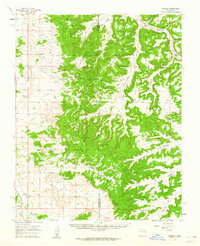 Nageezi 1959 topographic map thumbnail