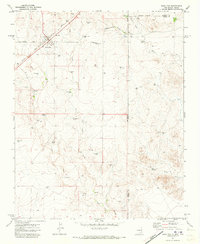 Nara Visa 1971 topographic map thumbnail