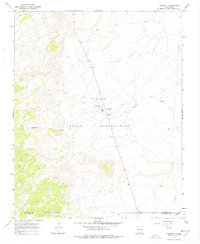 Naschitti 1966 topographic map thumbnail