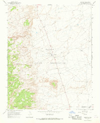 Naschitti 1966 topographic map thumbnail