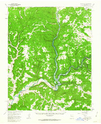 Navajo Dam 1959 topographic map preview