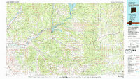 Navajo Reservoir topographic map thumbnail